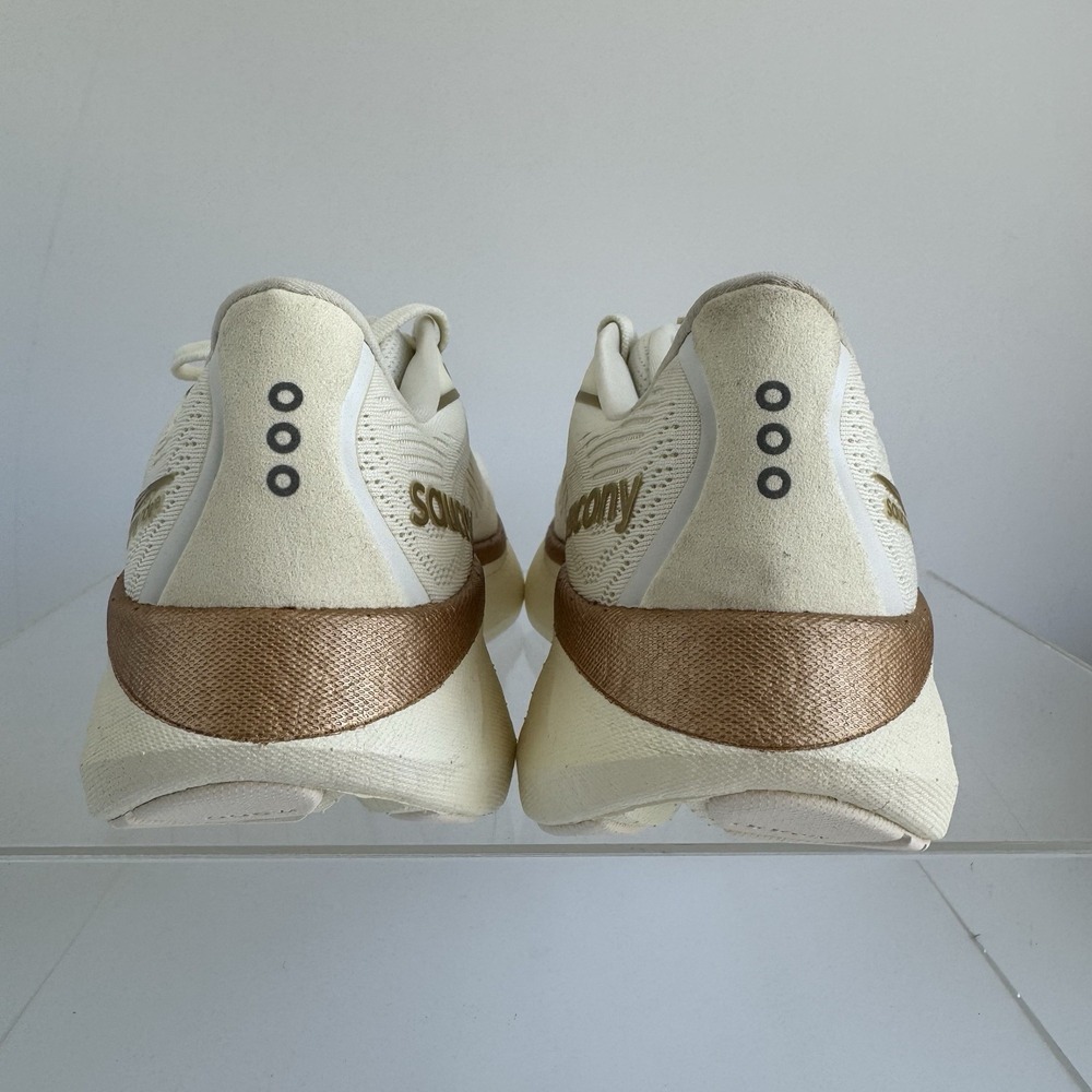 Brand New Saucony Ride 18 S11000-104 Running Vanilla Cream Women's Size 10.5 - Picture 6 of 9